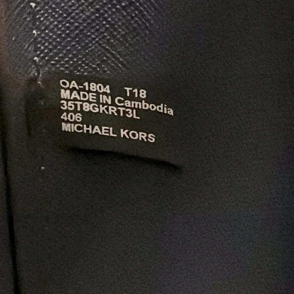Michael Kors Karson LG Carryall Tote Leather NAVY